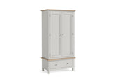 MC Grey Gents Wardrobe - w/metal handles